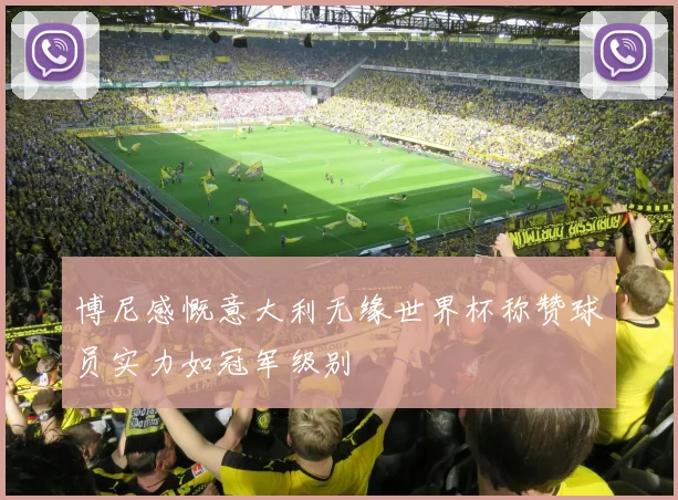 博尼感慨意大利无缘世界杯称赞球员实力如冠军级别